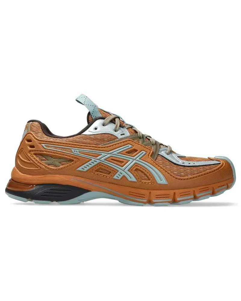 Asics Low-Top Sneaker Burnt Orange Low-Profile Sneakers With Light Blue braun Braun