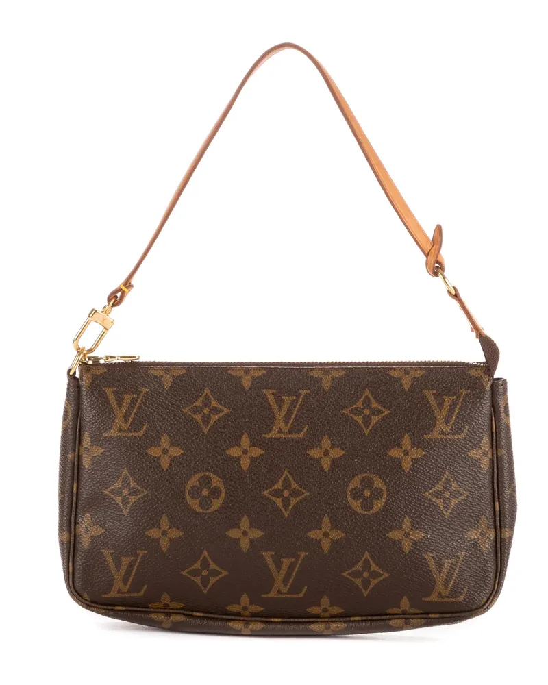 Louis Vuitton Crossbody Bags Accessory Pouch braun Braun