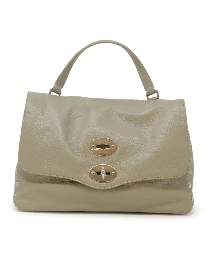 Zanellato Crossbody Bags Small Postina Daily Giorno Creta grau Grau