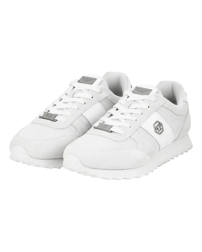 Philipp Plein Low-Top Sneaker Portofino Runner Hexagon weiß Weiß