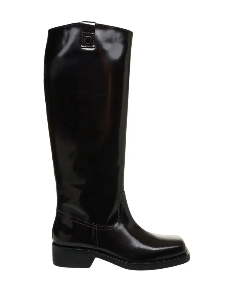 Billi Bi Stiefel Patent Leather Knee-High Boots schwarz Schwarz
