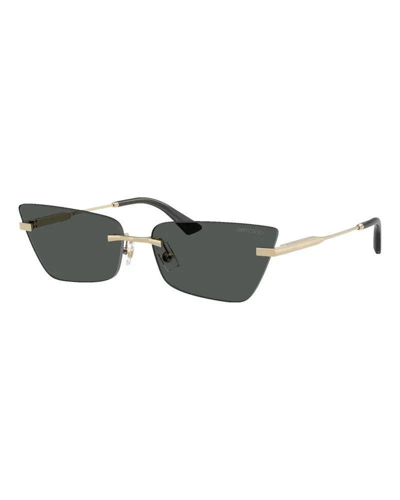 Jimmy Choo Sonnenbrille  gold Gold