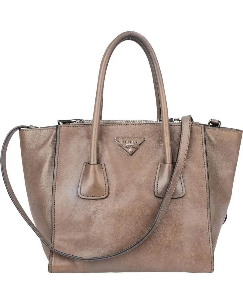 Prada Crossbody Bags  Leather Vitello Handbag bunt Bunt