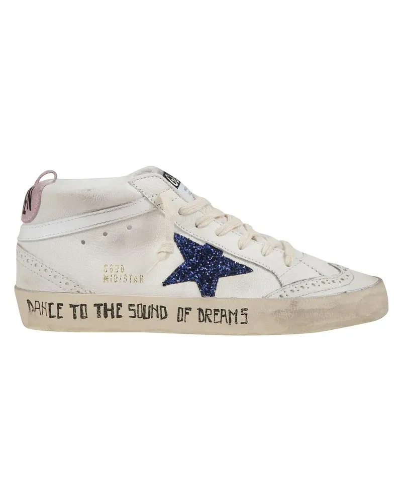 Golden Goose Low-Top Sneaker White Mid Star Sneakers weiß Weiß