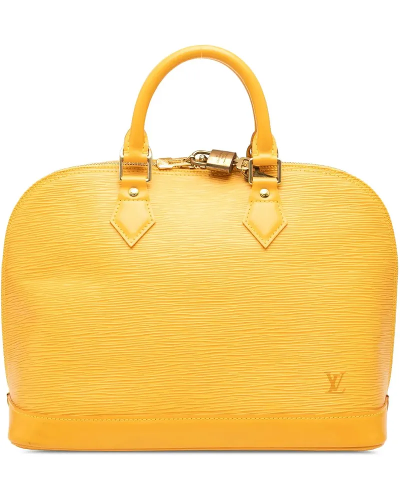 Louis Vuitton Crossbody Bags Epi Alma PM gelb Gelb