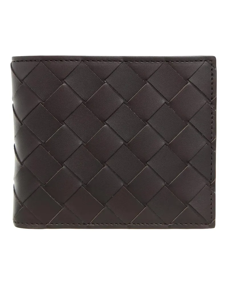 Bottega Veneta Portemonnaies Miura Intrecciato Bifold Wallet braun Braun