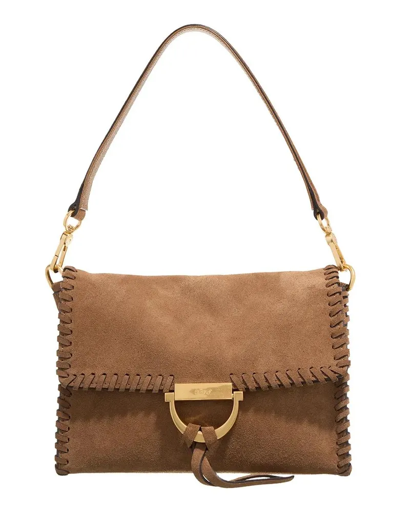 Abro Hobo Bags Schultertasche Temi Stitch/ Camel braun Braun
