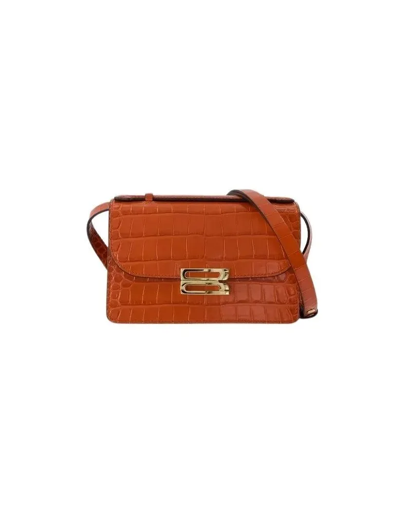 Victoria Beckham Hobo Bags The Mini Dorian Crossbody - Leather - Red rot Rot