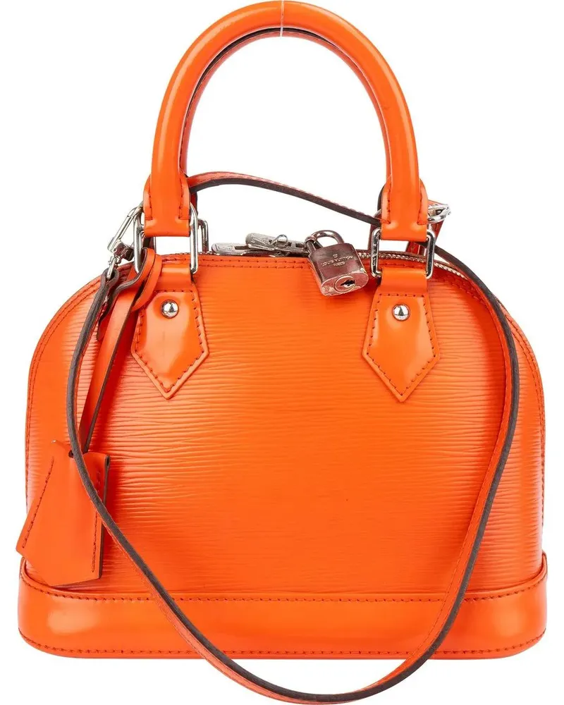 Louis Vuitton Crossbody Bags  Orange Epi Leather Alma BB Handbag orange Orange