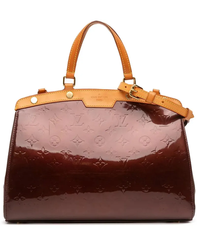 Louis Vuitton Hobo Bags Monogram Vernis Brea MM rot Rot