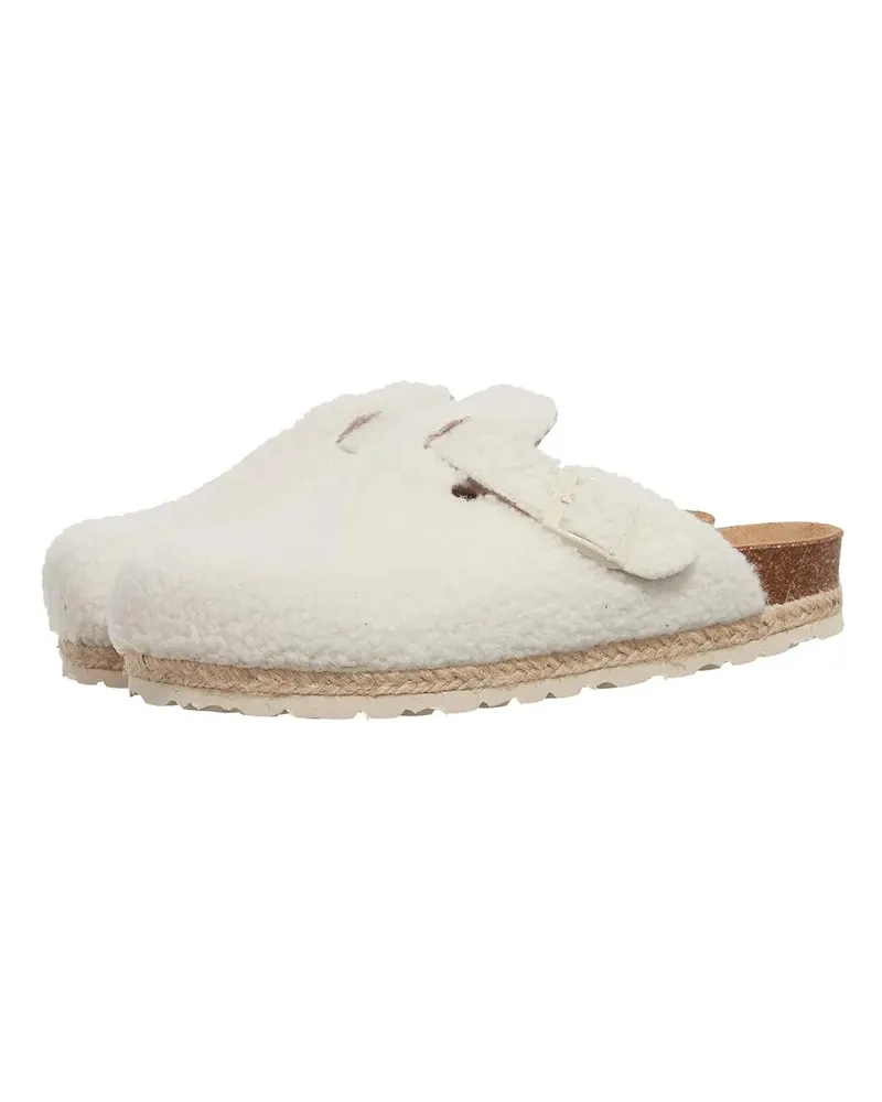 Espadrij Slipper & Pantoletten Cloq Curly creme Creme