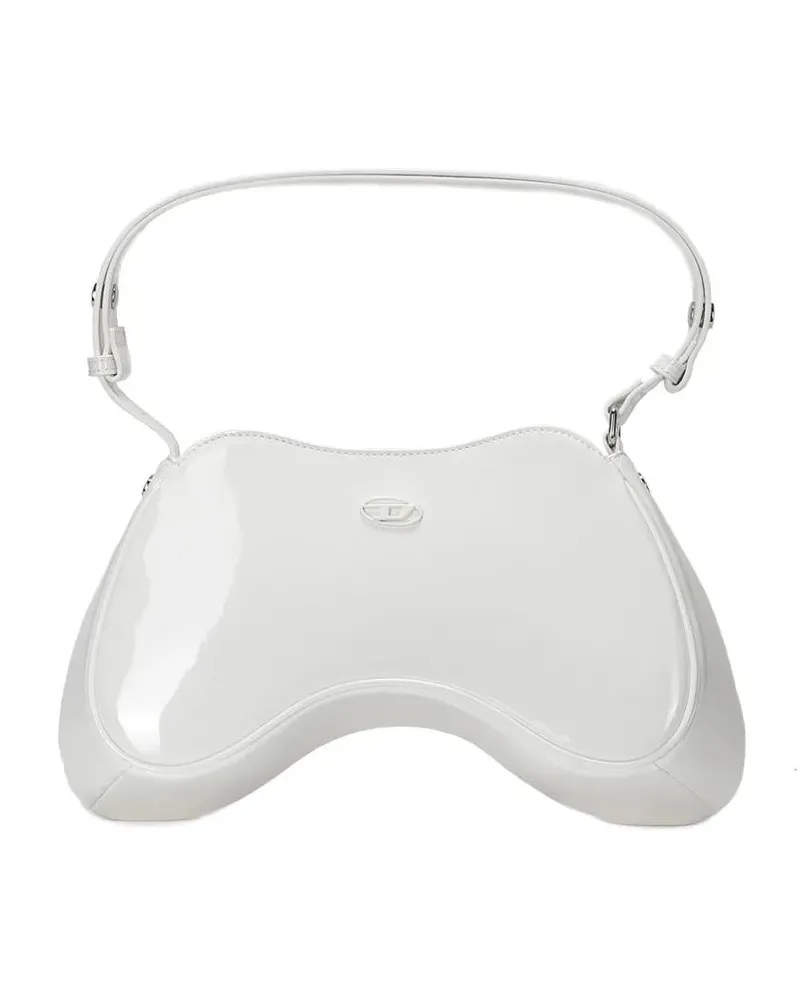 Diesel Hobo Bags Play Shoulder Bag weiß Weiß