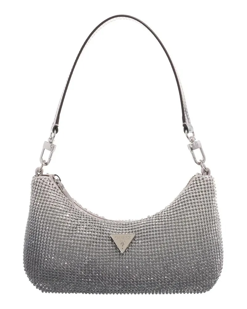 Guess Hobo Bags Zalina Mini Top Zip Shldr Bag grau Grau