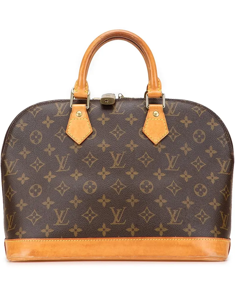 Louis Vuitton Crossbody Bags Monogram Alma PM braun Braun