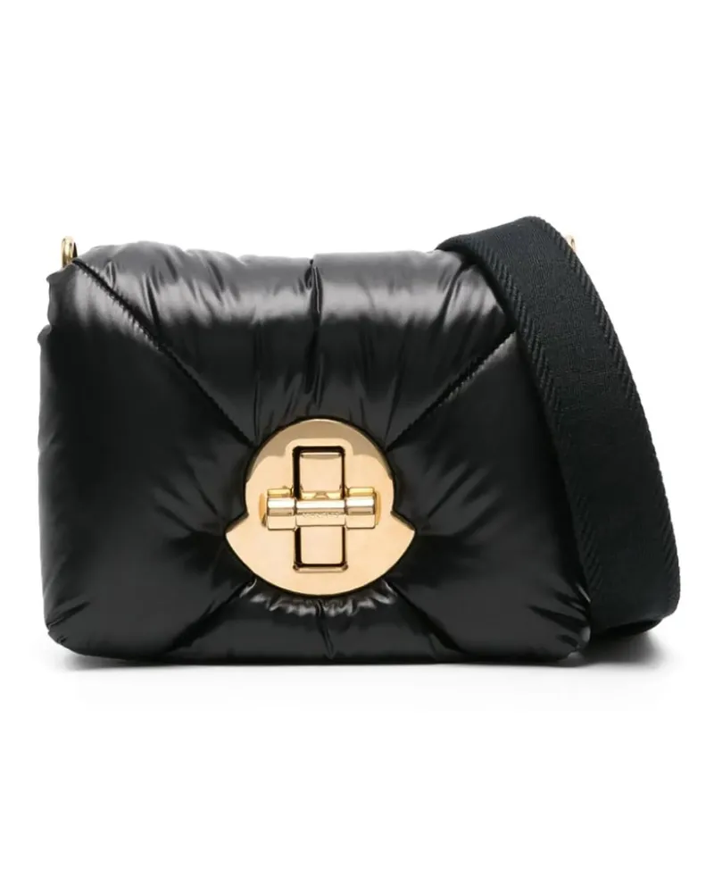 Moncler Hobo Bags Puf Twist-Lock Mini Crossbody Bag schwarz Schwarz