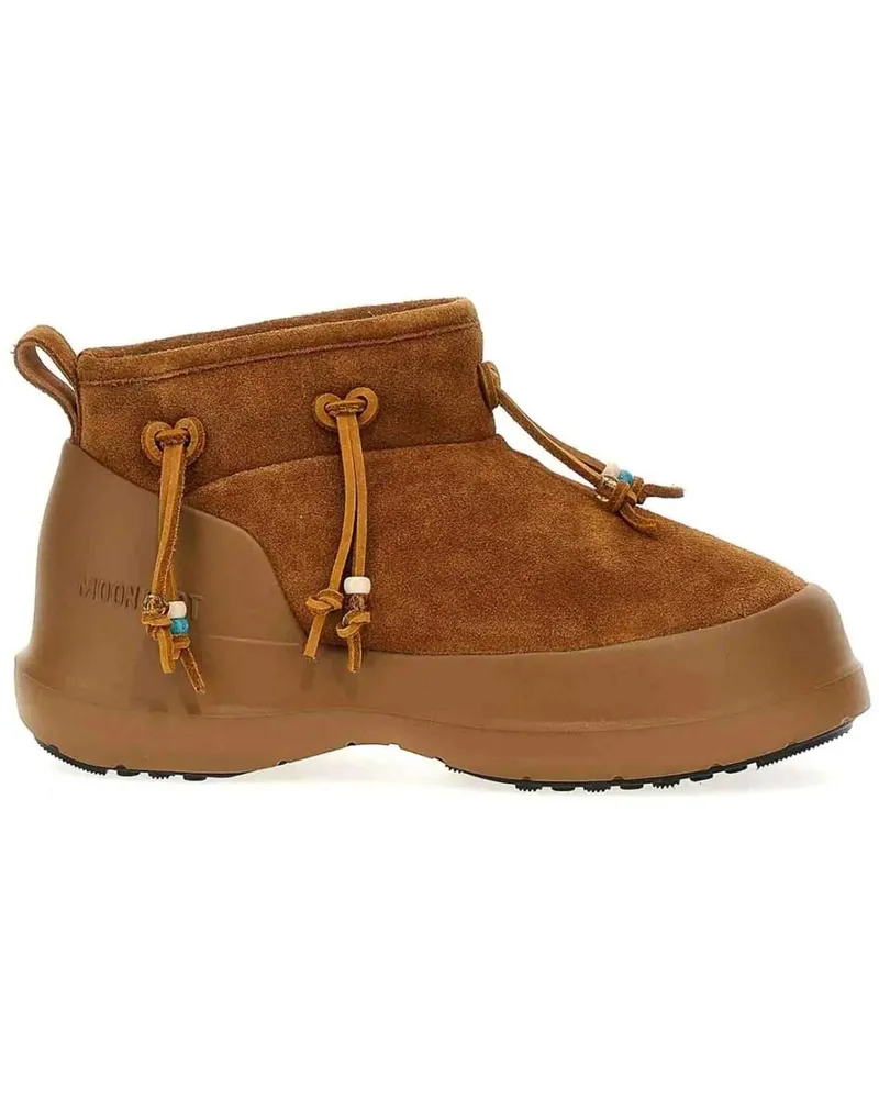 Moon Boot Stiefel Luna Beads Suede Low Boots braun Braun