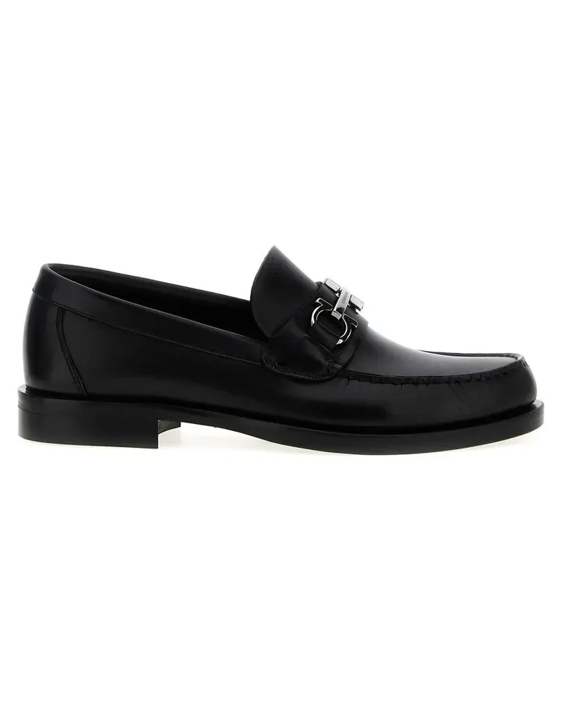 Ferragamo Loafer 'Fort' Loafers schwarz Schwarz