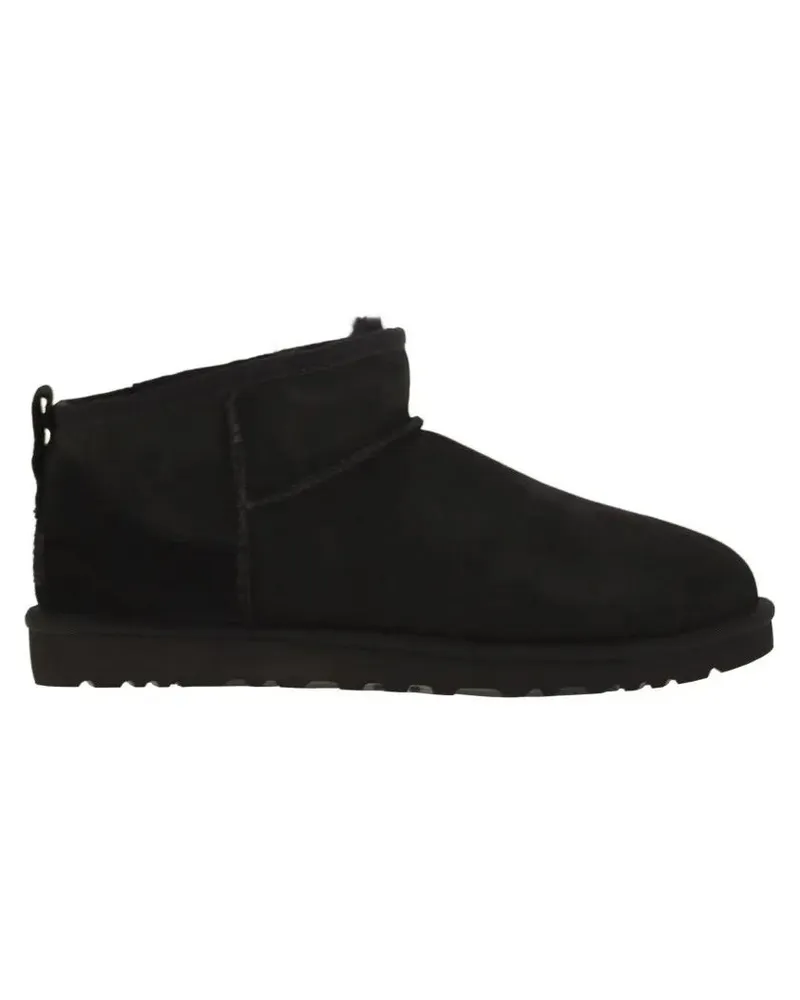 UGG Stiefel Classic Ultra Mini - Sheepskin Boot schwarz Schwarz