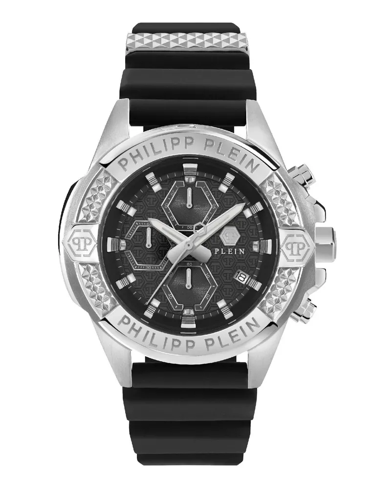 Philipp Plein Uhren Quarz-Chronographenuhr The $Kull Chrono black Schwarz