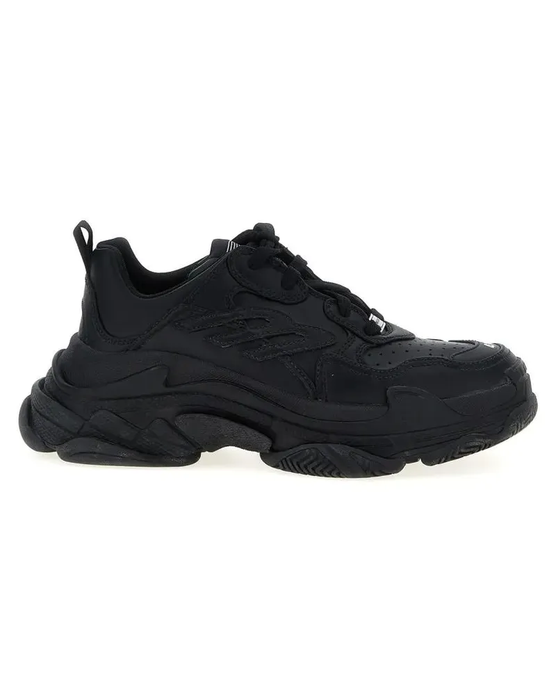 Balenciaga Low-Top Sneaker 'Triple S Sporty' Sneakers schwarz Schwarz
