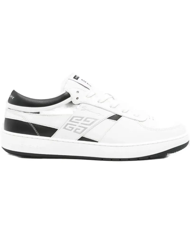 Givenchy Low-Top Sneaker White Leather Sneakers With Distinctive Logo weiß Weiß