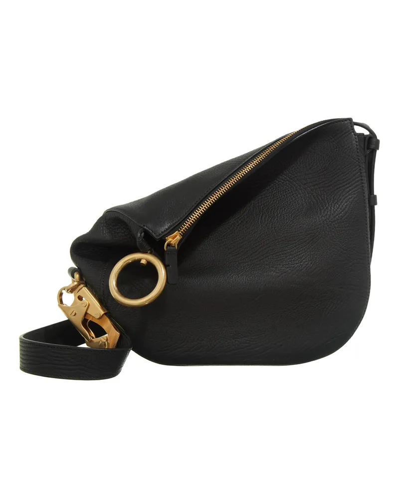 Burberry Crossbody Bags Small Knight Zipped Shoulder Bag schwarz Schwarz