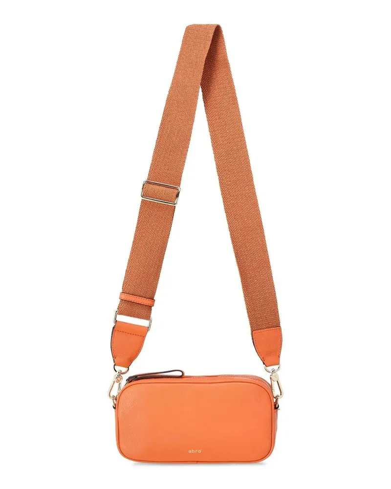 Abro Crossbody Bags Umhängetasche Tina Groß orange Orange