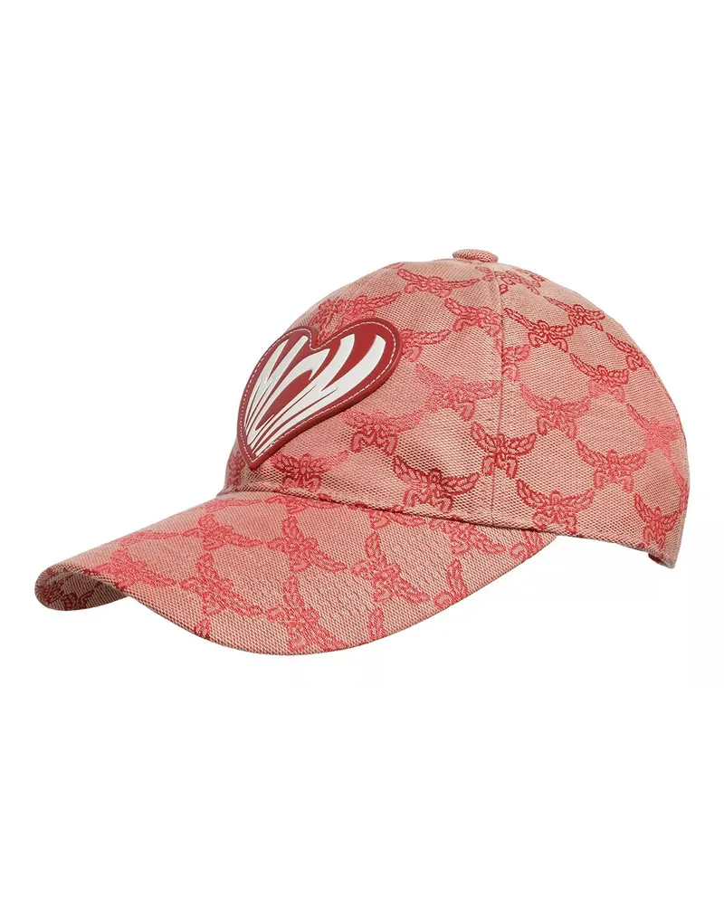 MCM Mützen Valentine's Day Jacquard Cap Rot