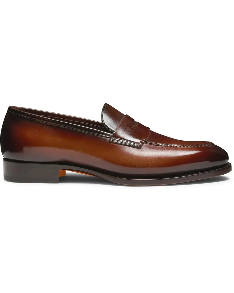 Santoni Loafer Men's penny loafer weiß Weiß