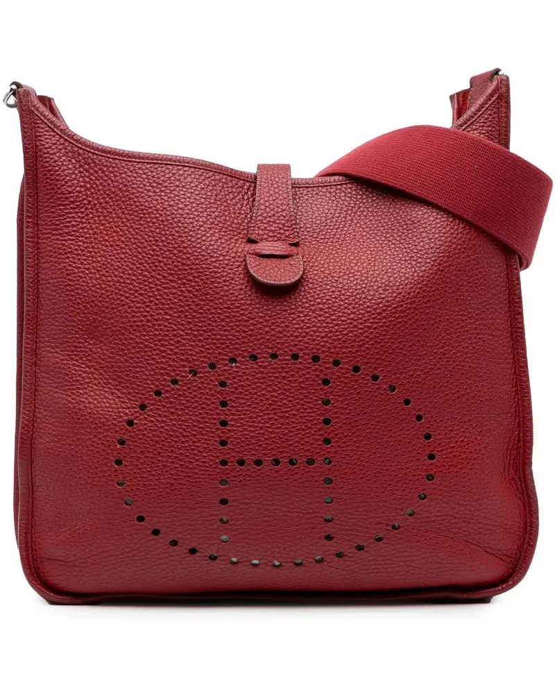 Hermès Hobo Bags 2012 Clemence Evelyne III 29 PM rot Rot