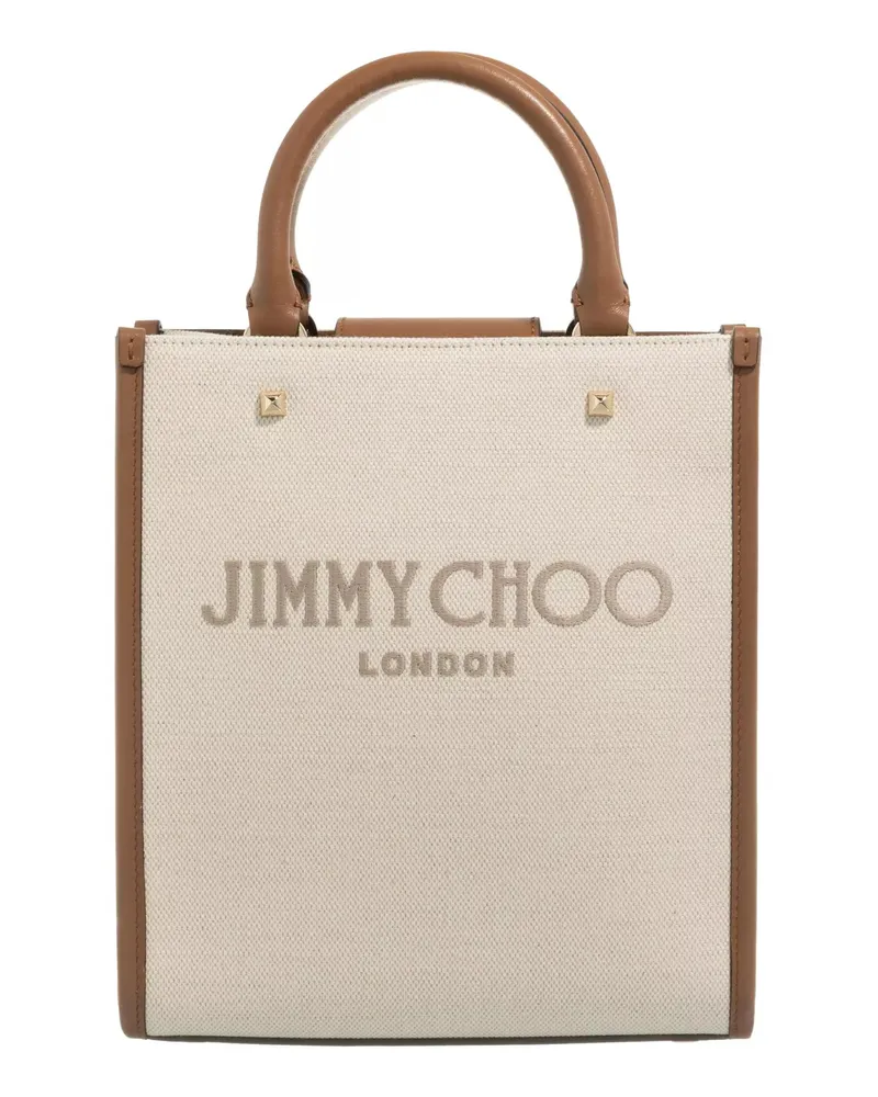 Jimmy Choo Tote Avenue Small Tote Beige