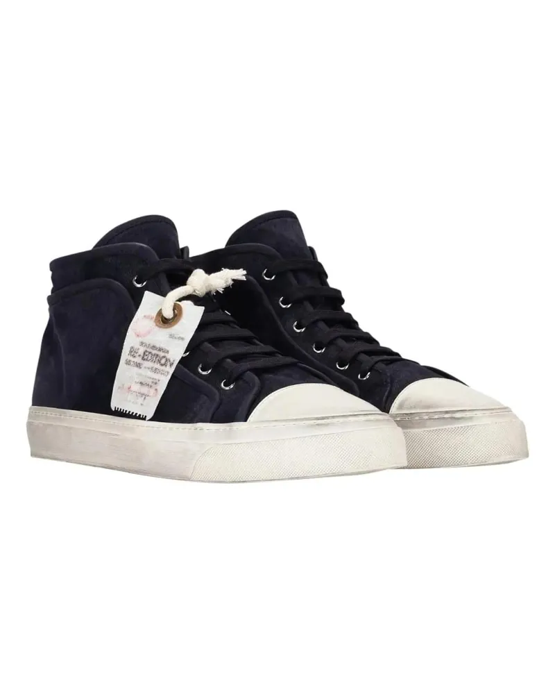 Dolce & Gabbana Low-Top Sneaker Re-Edition Vintage Mid Top Sneakers schwarz Schwarz