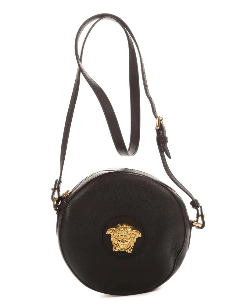 Versace Crossbody Bags La Medusa Round schwarz Schwarz