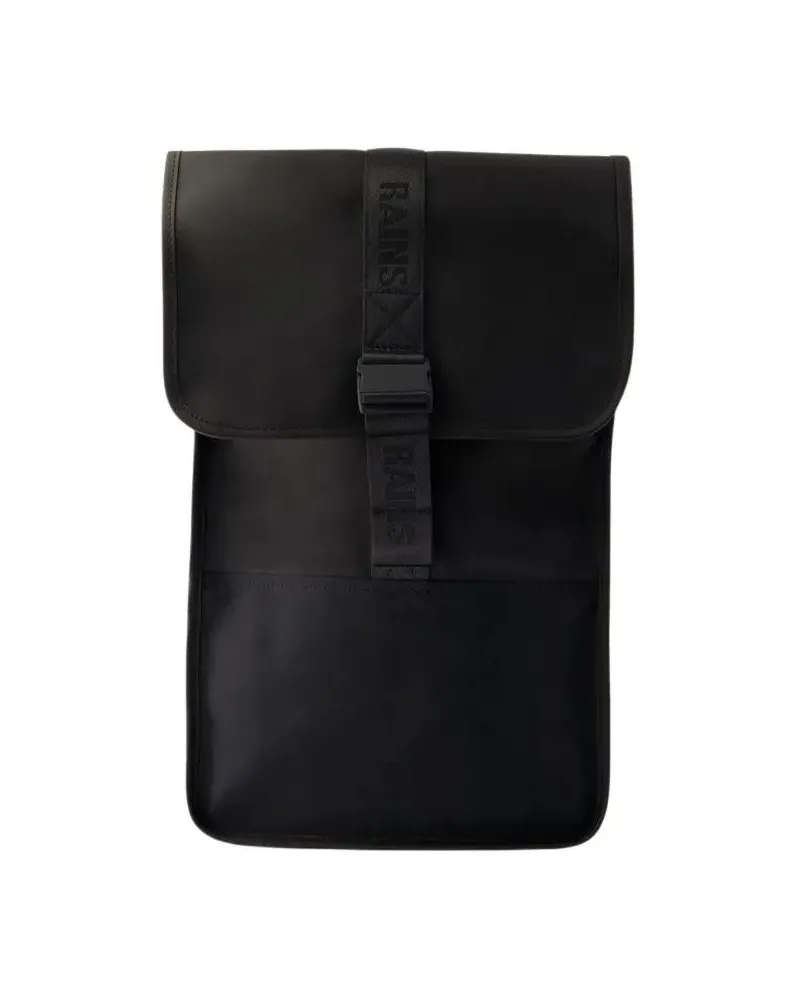 RAINS Rucksäcke Trail Backpack - Synthetic - Black schwarz Schwarz