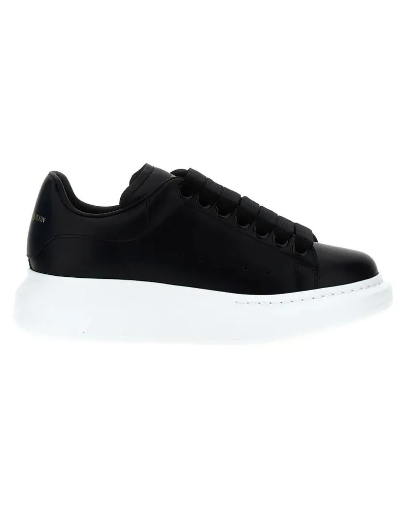 Alexander McQueen Low-Top Sneaker 'Larry' Sneaker schwarz Schwarz