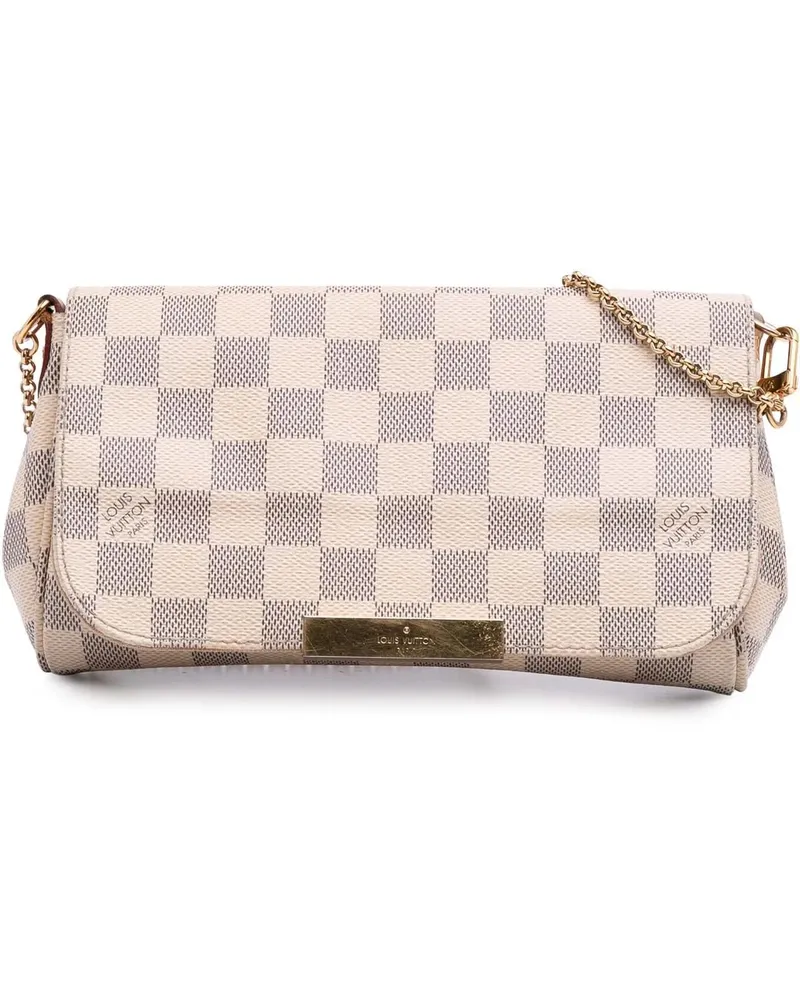 Louis Vuitton Hobo Bags Damier Azur Favorite PM weiß Weiß