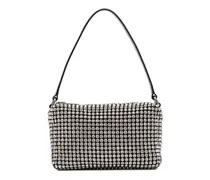 Clutches Wangloc Clutch With Rhinestones grau