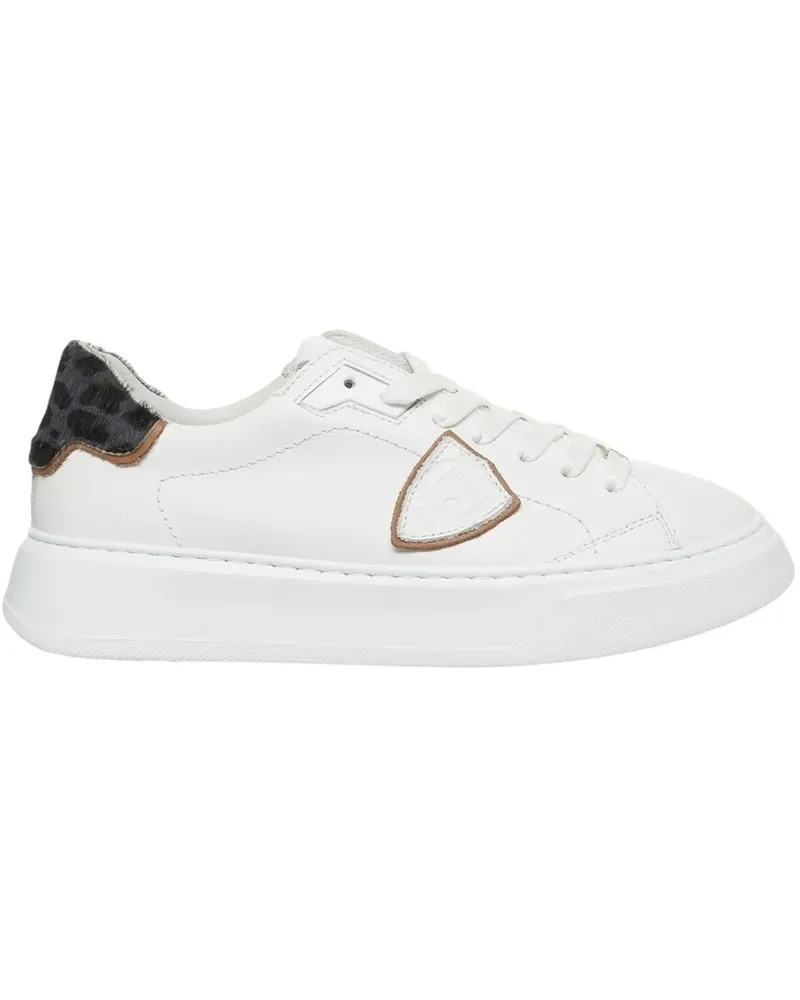 Philippe Model Low-Top Sneaker Sneakers 'Temple' weiß Weiß