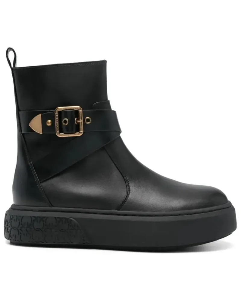 Pinko Low-Top Sneaker Yoko Mid Sneaker schwarz Schwarz