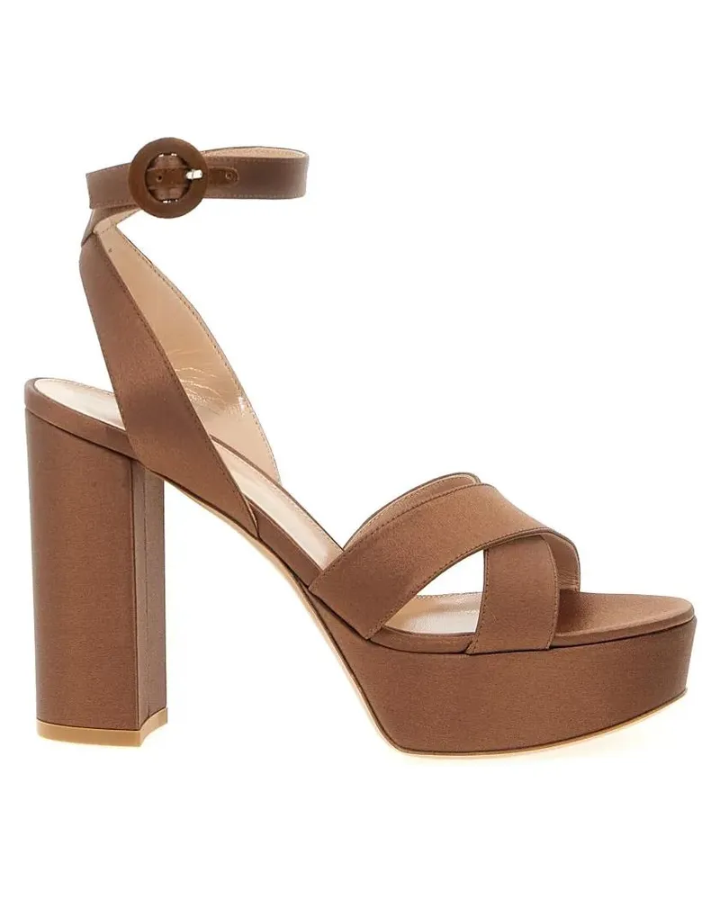 Gianvito Rossi Sandalen 'Sabrina' Sandals braun Braun