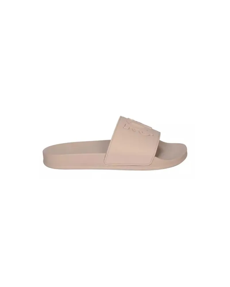 Palm Angels Sandalen Beige Rubber Slipper beige Beige
