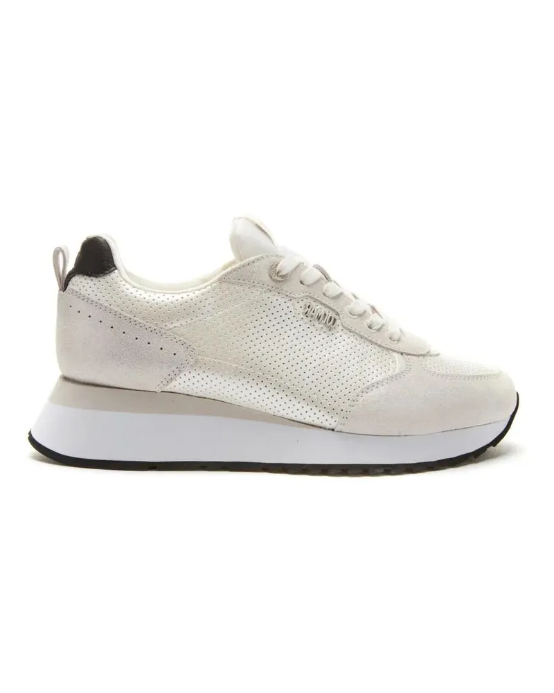 Colmar Low-Top Sneaker Micro-Perforated Metallic Sneakers With Ergonomic grau Grau