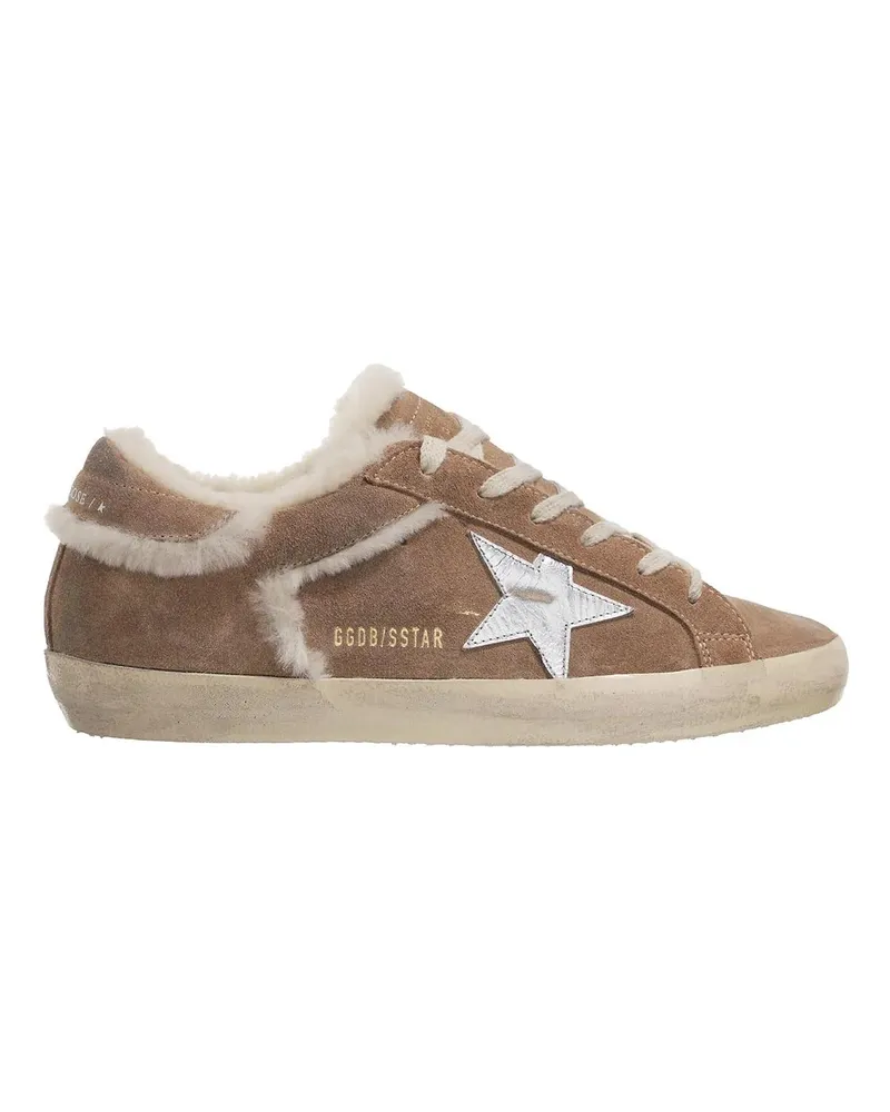 Golden Goose Low-Top Sneaker Superstar Double Quarter braun Braun
