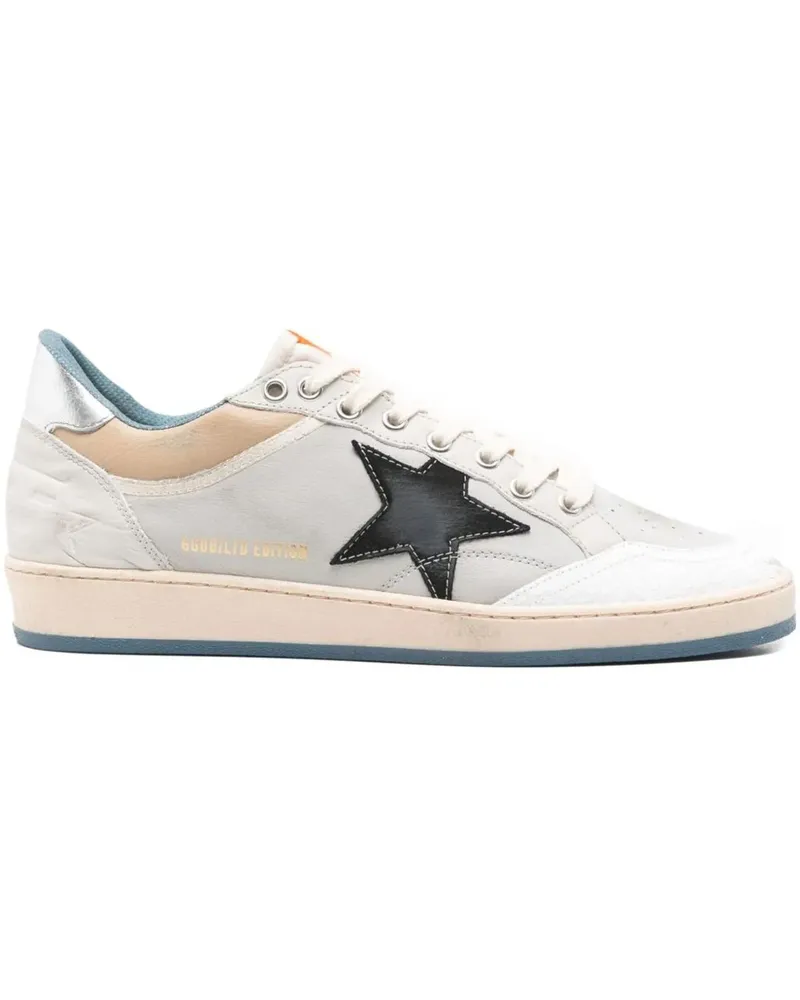 Golden Goose Low-Top Sneaker Sneakers Pearl Greywhitebeigeblack silberfarben Silber