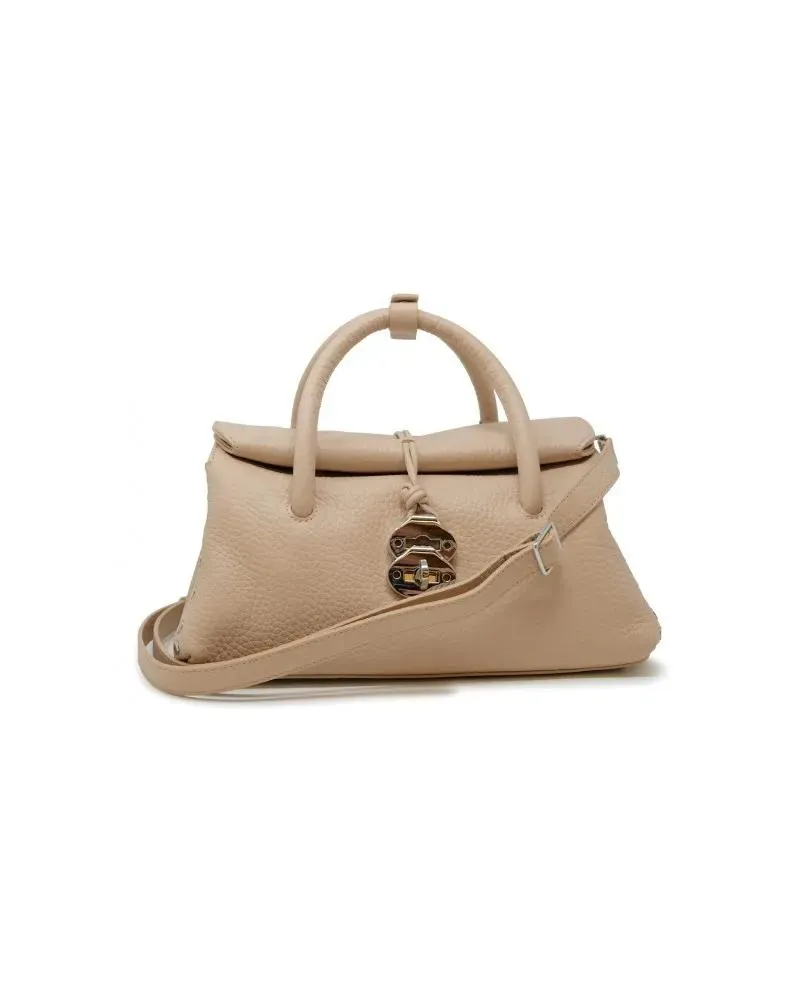 Zanellato Hobo Bags Pink Dotta Centauro Leather Handbag braun Braun