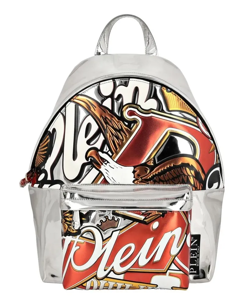 Philipp Plein Rucksäcke Rucksack rot Rot