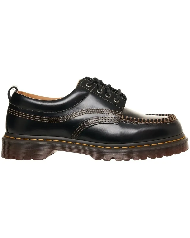 Dr.Martens Leather lace-up shoes 'Lowell' schwarz Schwarz