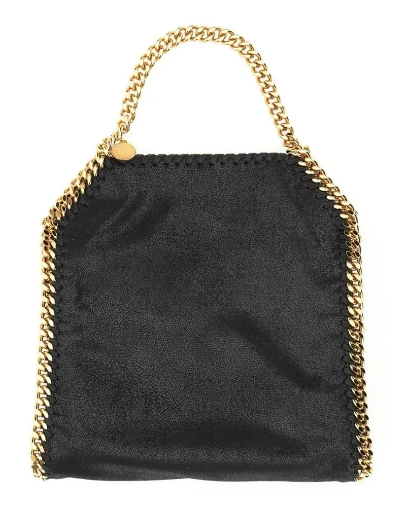 Stella McCartney Crossbody Bags Mini Shoulder Bag With Double Chain Handle schwarz Schwarz