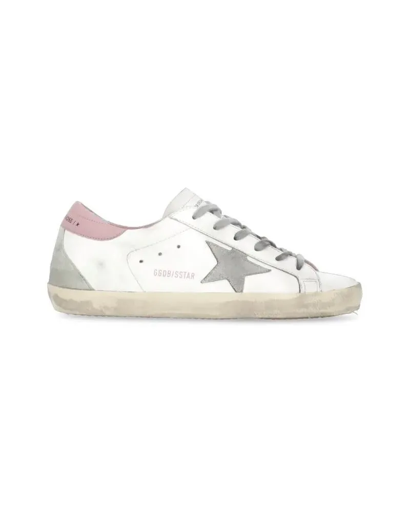 Golden Goose Low-Top Sneaker Super Star Sneakers weiß Weiß