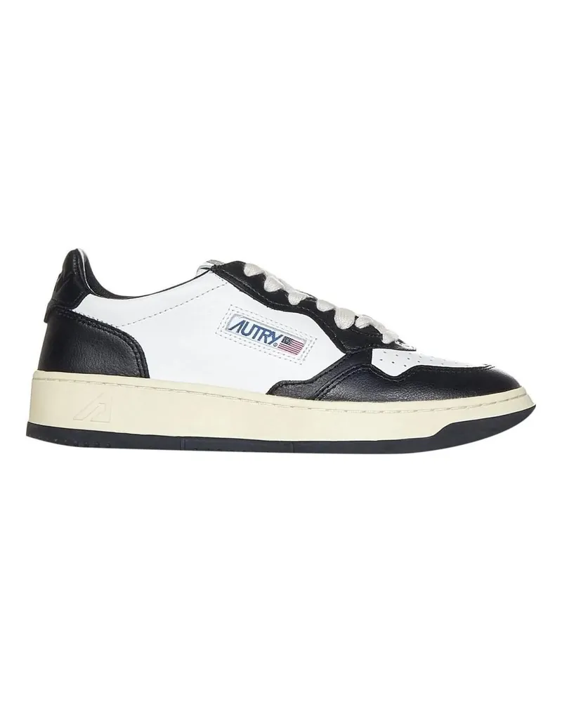 AUTRY Low-Top Sneaker Classic White Sneakers With Leather Detailing weiß Weiß